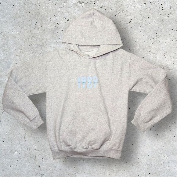 Taylor Swift Other - Taylor Swift 1989 Taylor’s Version Hoodie Small Gray Pullover Sweatshirt Merch
